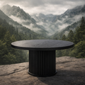 Table basse ovale marbre KOYA - L'Ovale Sempiternel - détail plateau